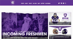 Desktop Screenshot of goholycross.com