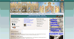 Desktop Screenshot of goholycross.org